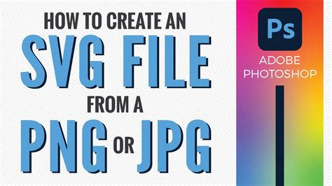 create svg file in photoshop.